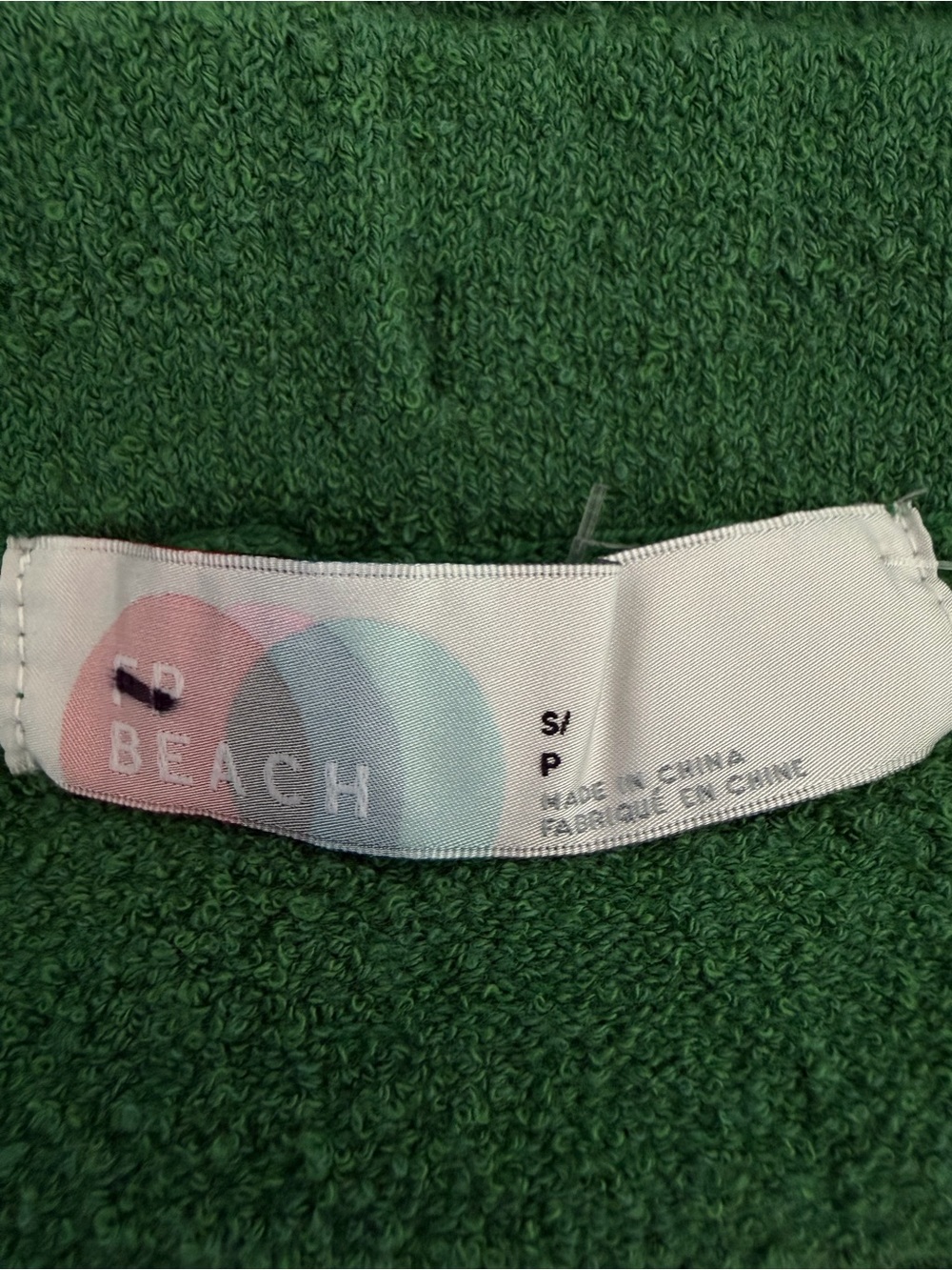 Free People Beach Green Cabo Cinched Bodycon Mini Skirt Small 57018 - Picture 8 of 9